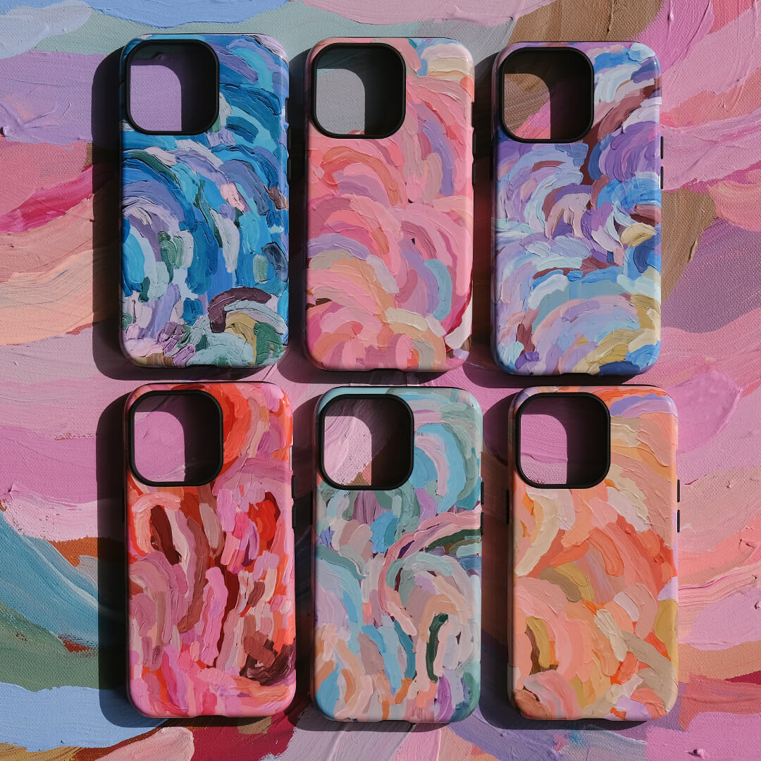 Cool But Sunny Printed Phone Cases by Erin Reinboth - The Dairy