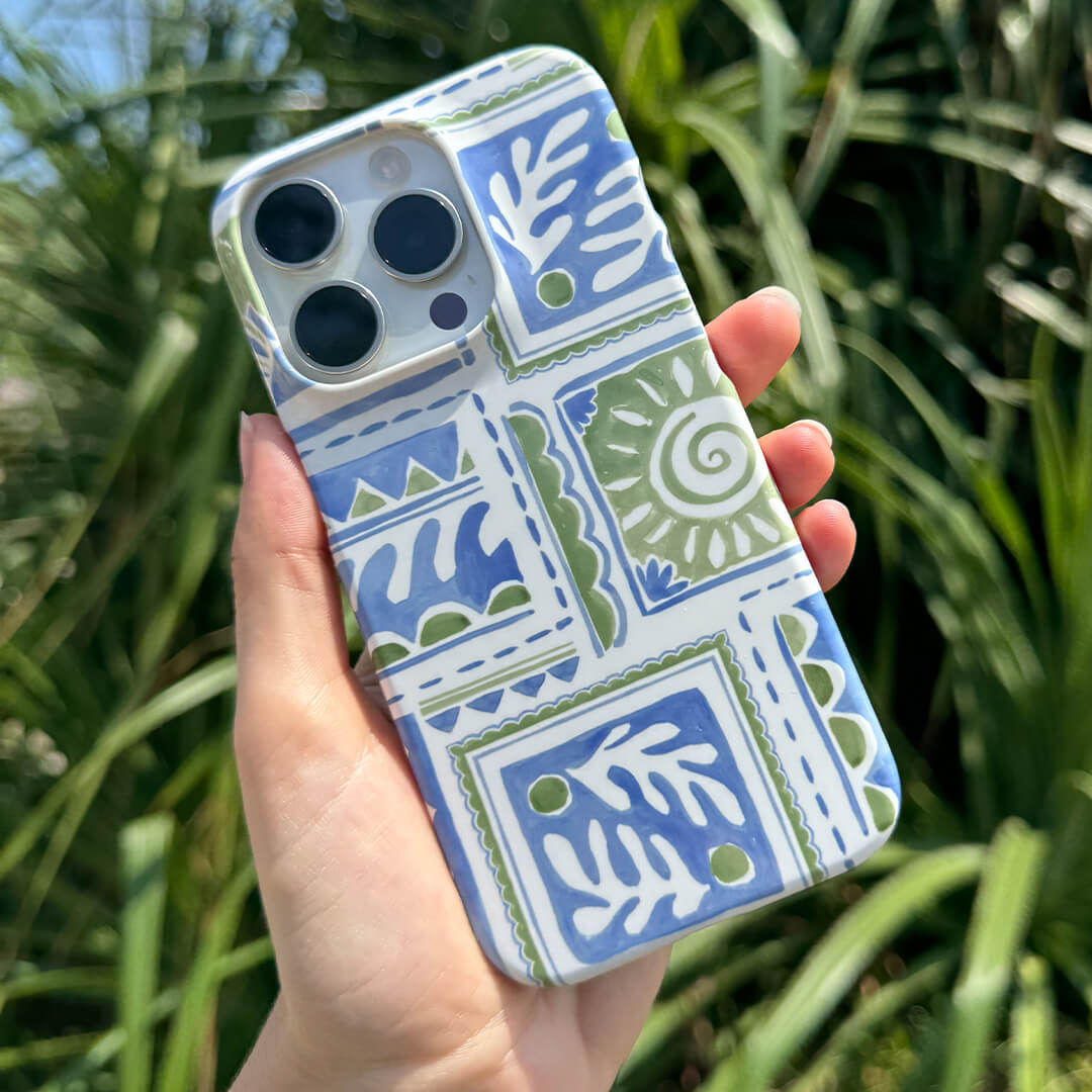 Sage Suns Printed Phone Cases by Charlie Taylor - The Dairy