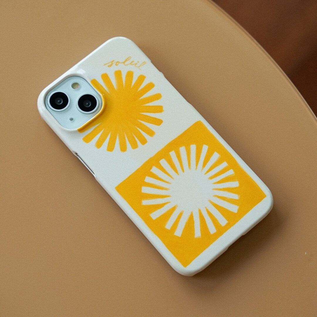 Soleil Printed Phone Cases by Jasmine Dowling - The Dairy