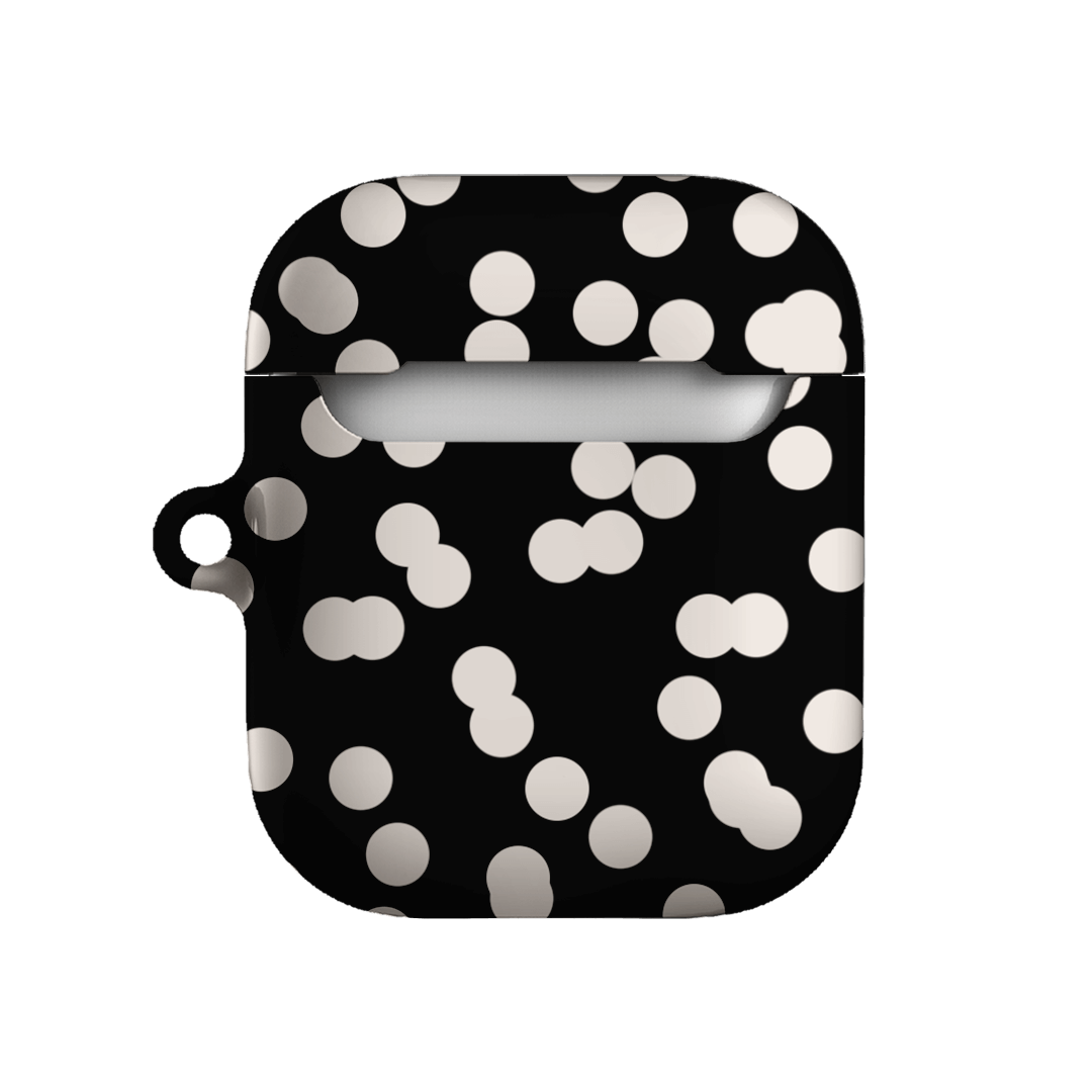 Mini Confetti Noir AirPods Case AirPods Case by Veronica Tucker - The Dairy