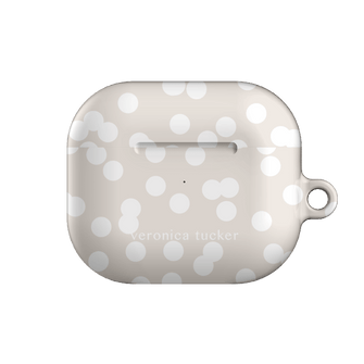 Mini Confetti White AirPods Case AirPods Case 3rd Gen by Veronica Tucker - The Dairy