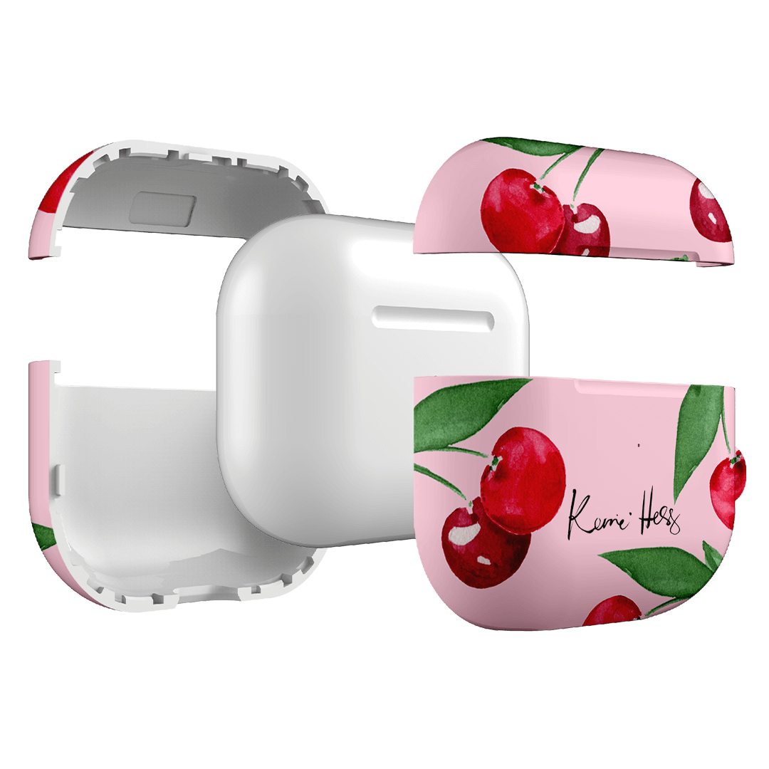 Cherry Rose AirPods Case AirPods Case by Kerrie Hess - The Dairy