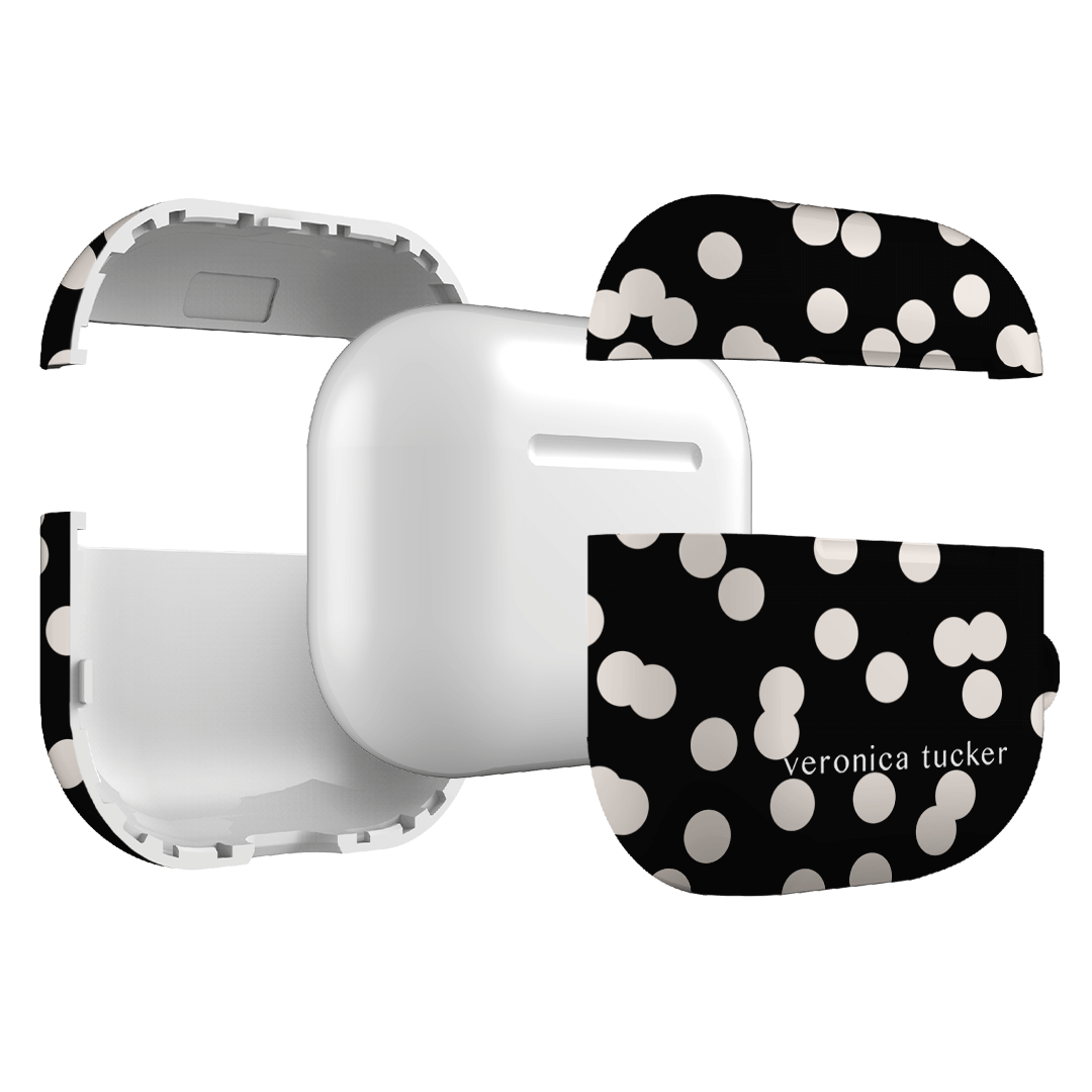 Mini Confetti Noir AirPods Case AirPods Case by Veronica Tucker - The Dairy