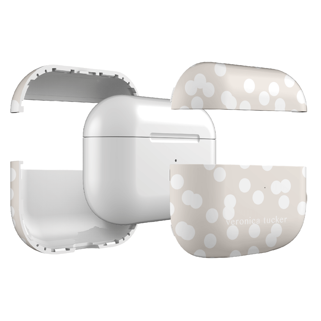 Mini Confetti White AirPods Pro Case AirPods Pro Case by Veronica Tucker - The Dairy