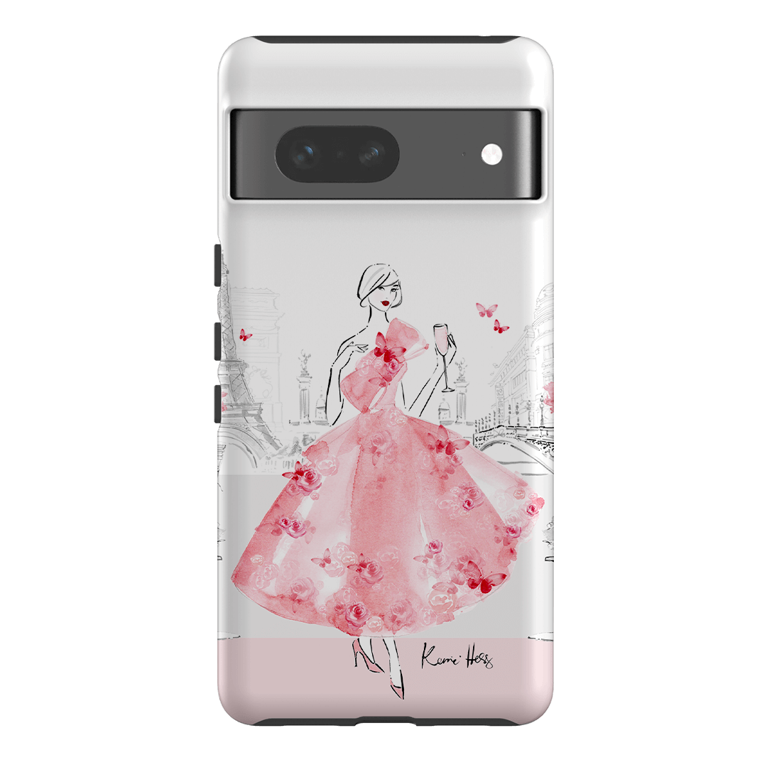 Rose Paris Printed Phone Cases Google Pixel 7 / Armoured by Kerrie Hess - The Dairy