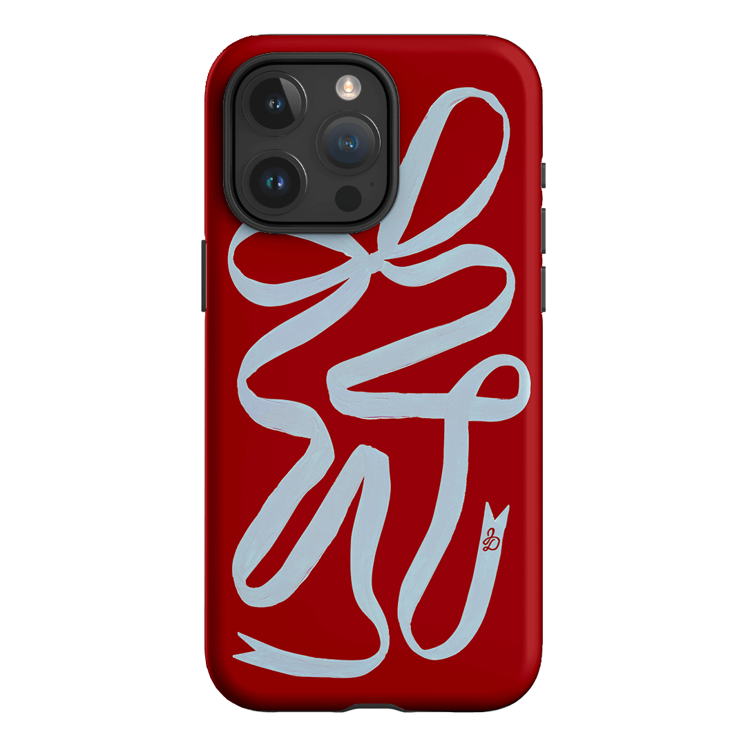 Cottage Ribbon Printed Phone Cases iPhone 15 Pro Max / Armoured by Jasmine Dowling - The Dairy