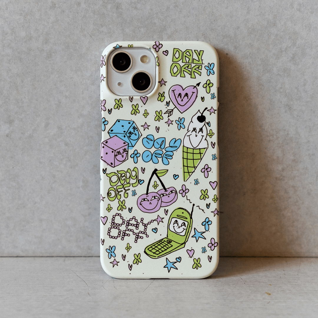 Lucky Dice Printed Phone Cases by After Hours - The Dairy