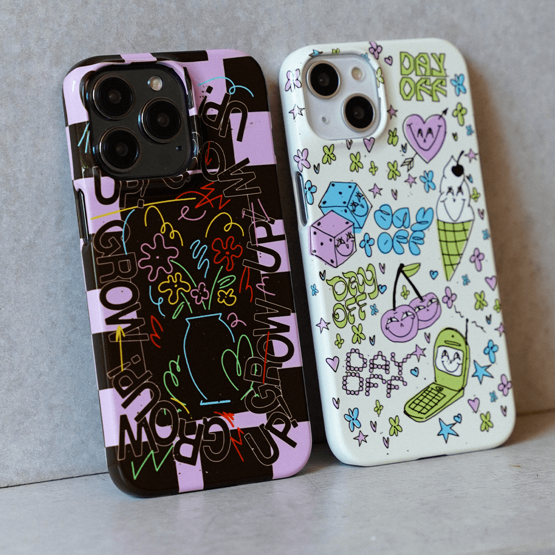 Mindful Mess Printed Phone Cases by After Hours - The Dairy