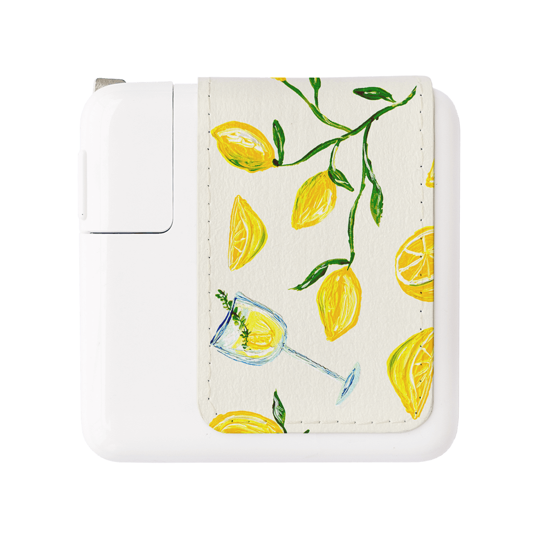 Limone Power Adapter Skin Power Adapter Skin by The Dairy - The Dairy