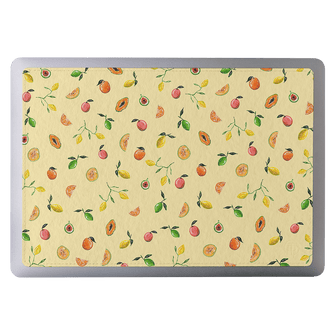 Golden Fruit Laptop Skin Laptop Skin 13 Inch by BG. Studio - The Dairy