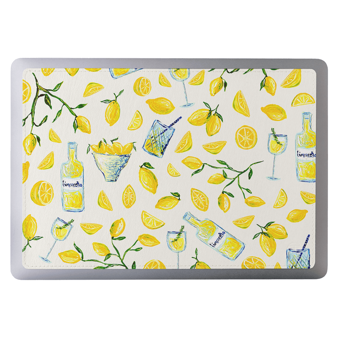 Limone Laptop Skin Laptop Skin by BG. Studio - The Dairy