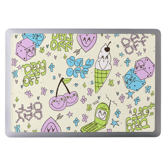 Lucky Dice Laptop Skin Laptop Skin 13 Inch by After Hours - The Dairy