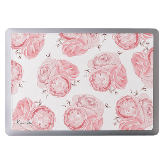 Peony Rose Laptop Skin Laptop Skin by Kerrie Hess - The Dairy