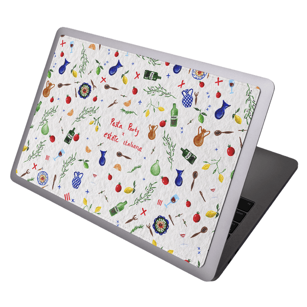 Pasta Party Laptop Skin Laptop Skin 13 Inch by BG. Studio - The Dairy