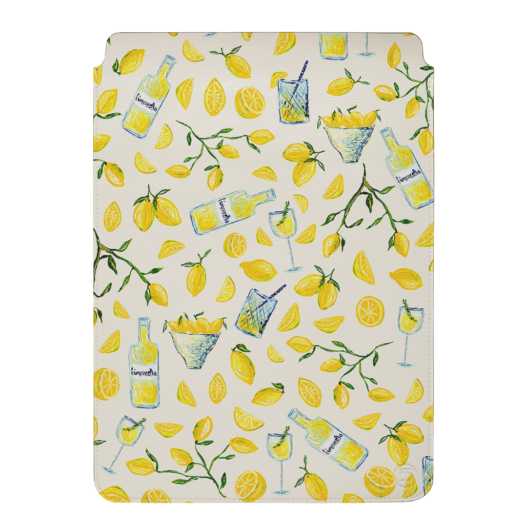 Limone Laptop & iPad Sleeve Laptop & Tablet Sleeve Small by BG. Studio - The Dairy