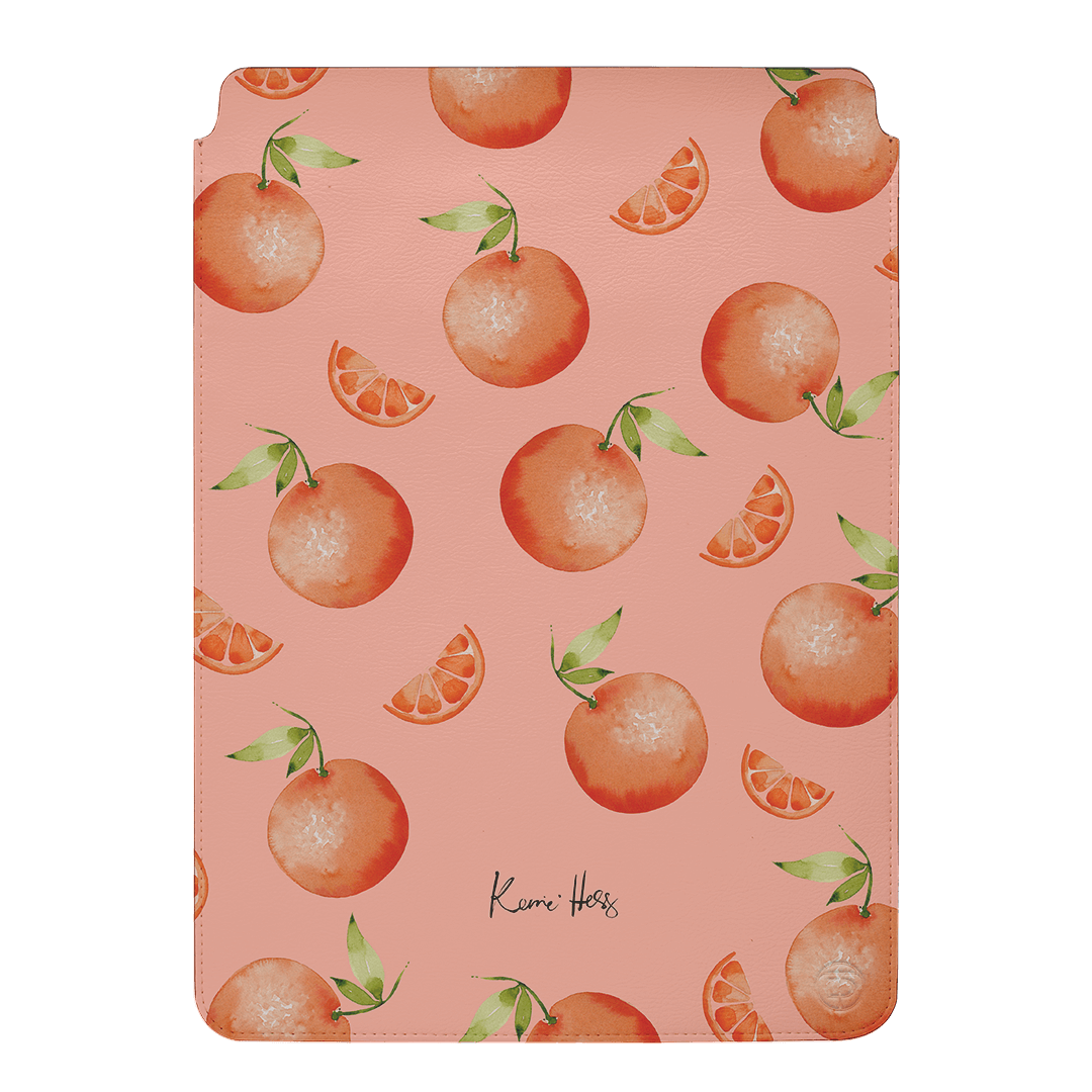 Tangerine Dreaming Laptop & iPad Sleeve Laptop & Tablet Sleeve Small by Kerrie Hess - The Dairy