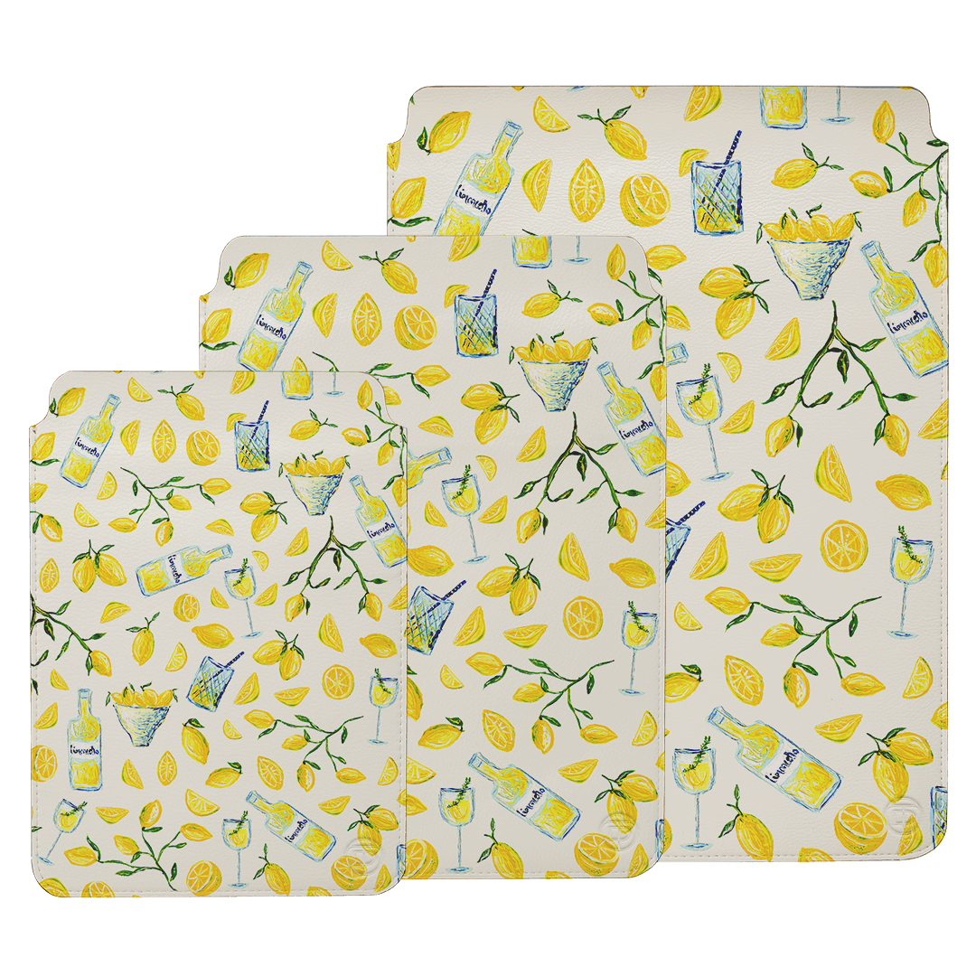 Limone Laptop & iPad Sleeve Laptop & Tablet Sleeve by BG. Studio - The Dairy