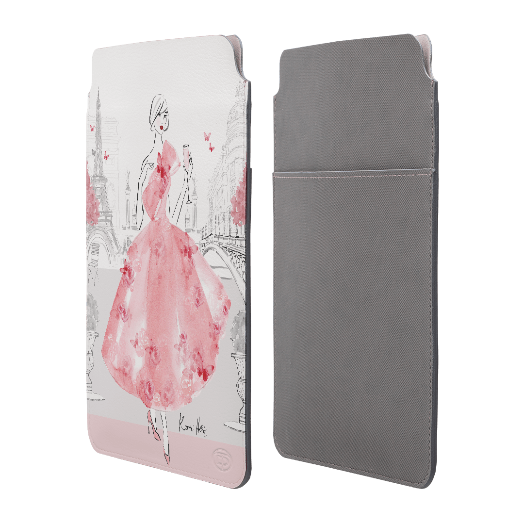 Rose Paris Laptop & iPad Sleeve Laptop & Tablet Sleeve by Kerrie Hess - The Dairy