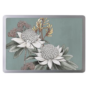 Waratah Laptop Skin Laptop Skin by Typoflora - The Dairy