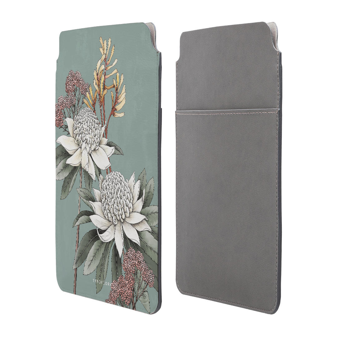 Waratah Laptop & iPad Sleeve Laptop & Tablet Sleeve by Typoflora - The Dairy