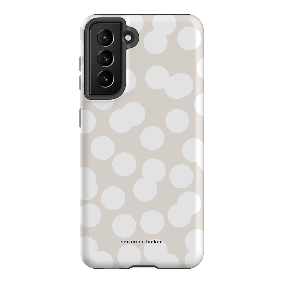 Confetti White Printed Phone Cases Samsung Galaxy S21 / Armoured by Veronica Tucker - The Dairy