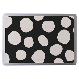 Pebbles Noir Laptop Skin Laptop Skin by Veronica Tucker - The Dairy