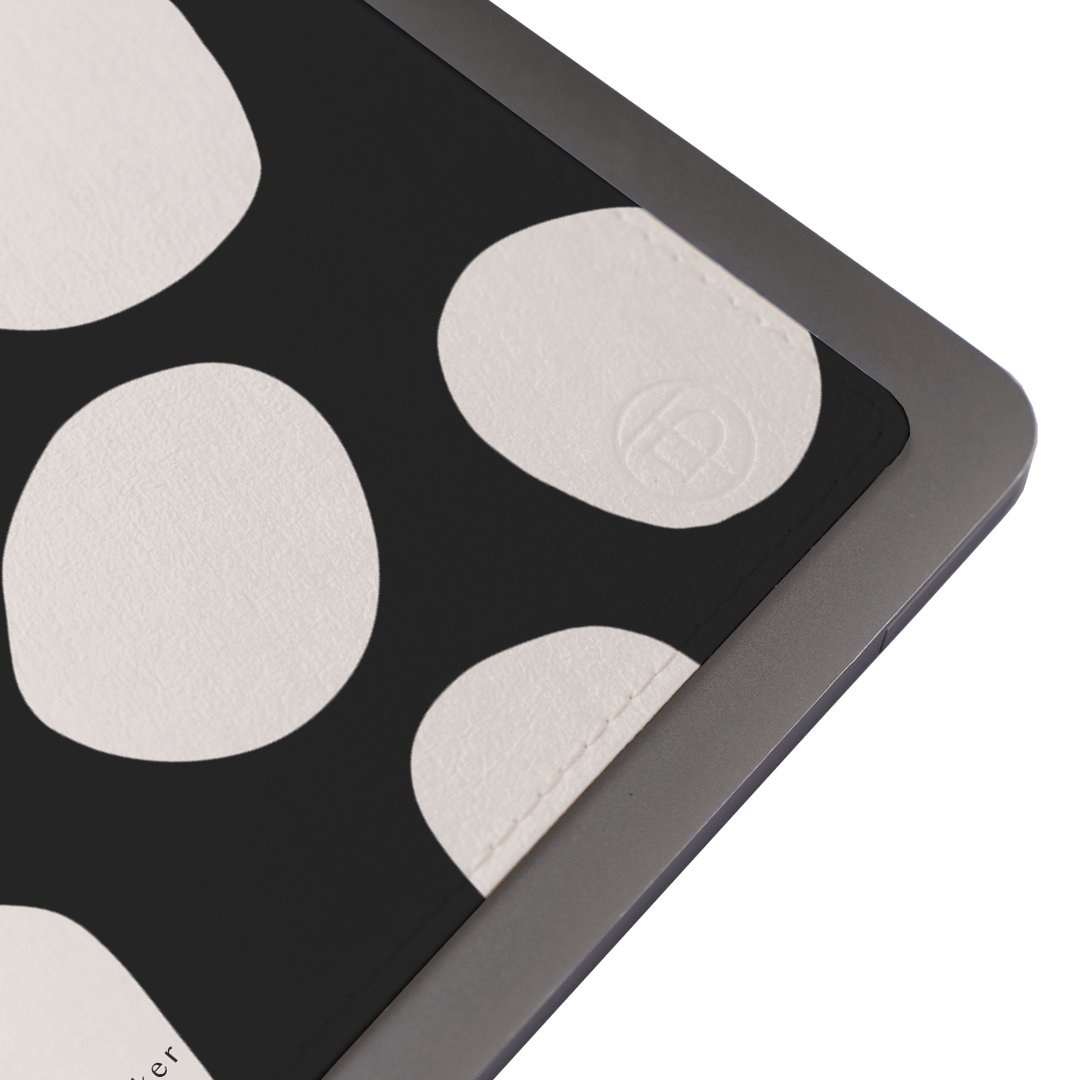 Pebbles Noir Laptop Skin Laptop Skin by Veronica Tucker - The Dairy