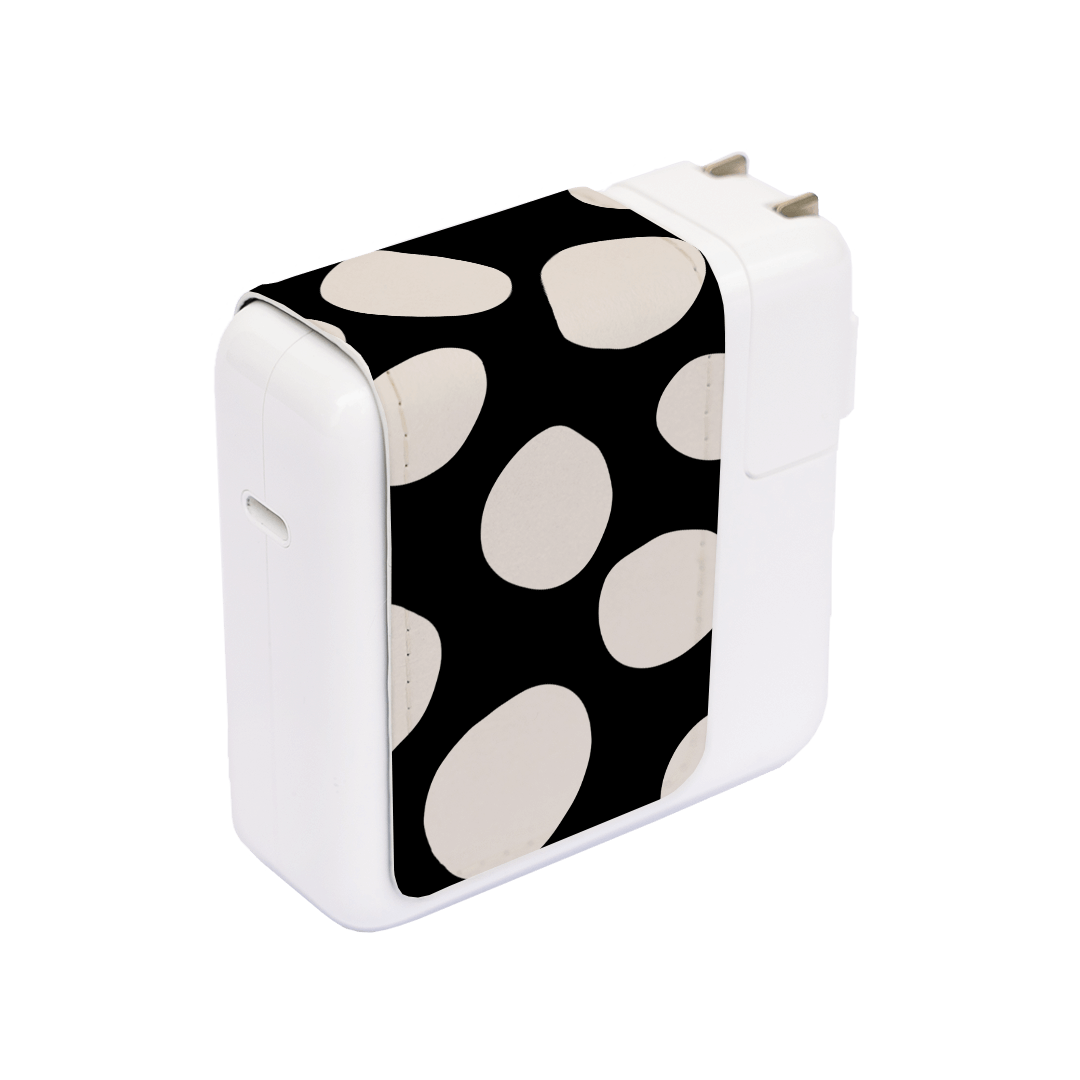 Pebbles Noir Power Adapter Skin Power Adapter Skin by Veronica Tucker - The Dairy